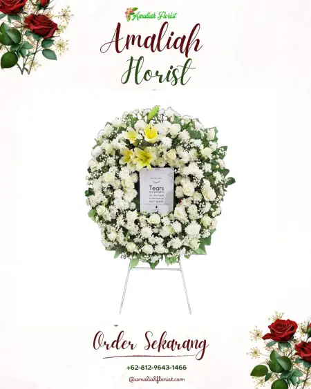 Krans Bunga Duka Setren